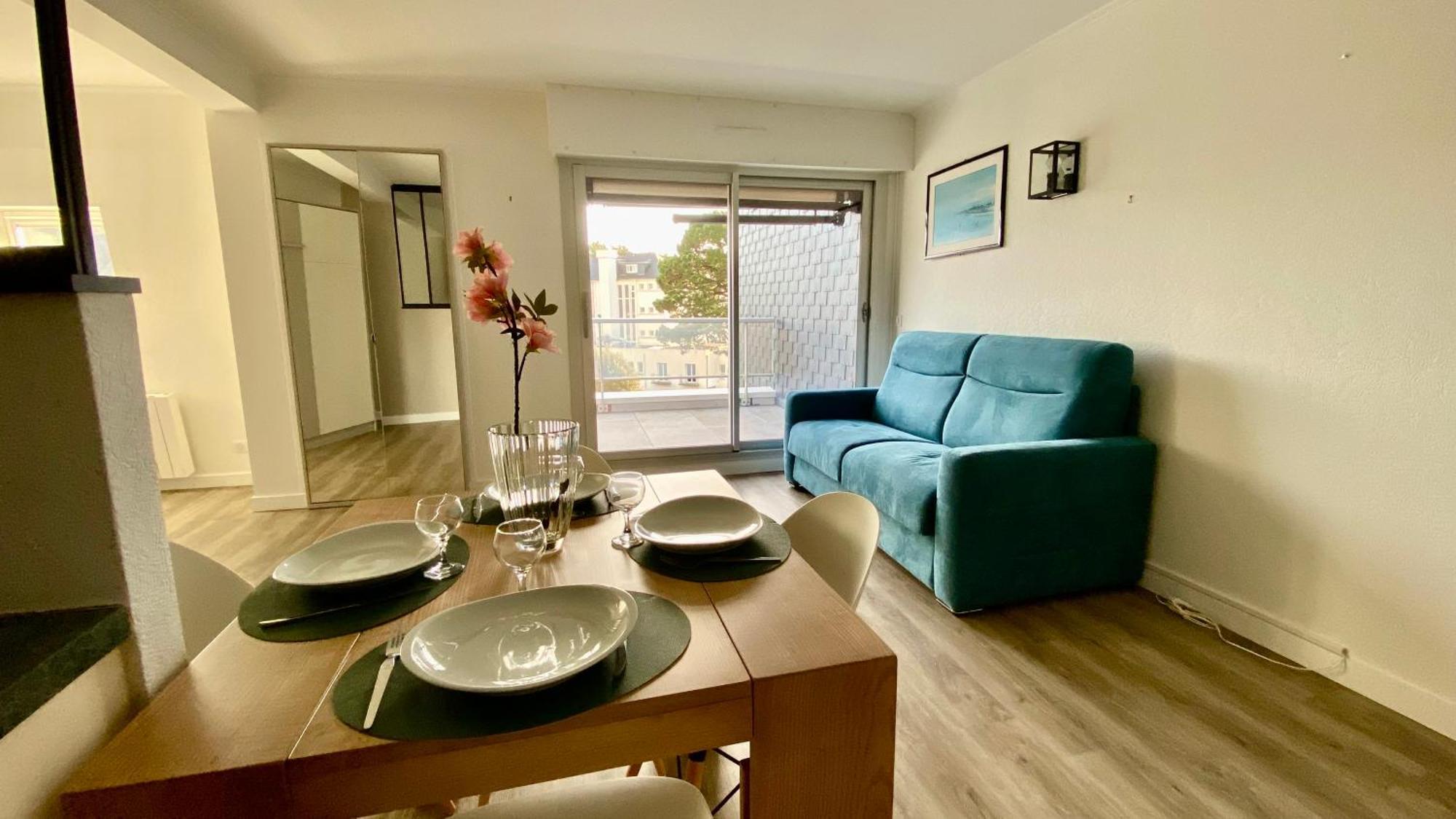 Appartement Avec Vue Mer Et Parking Беноде Екстер'єр фото